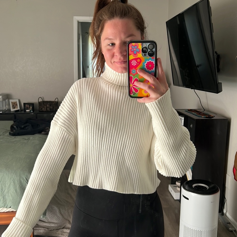 White sweater